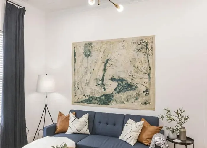 Appartement Modern Cajun 1br Near Festivals&food